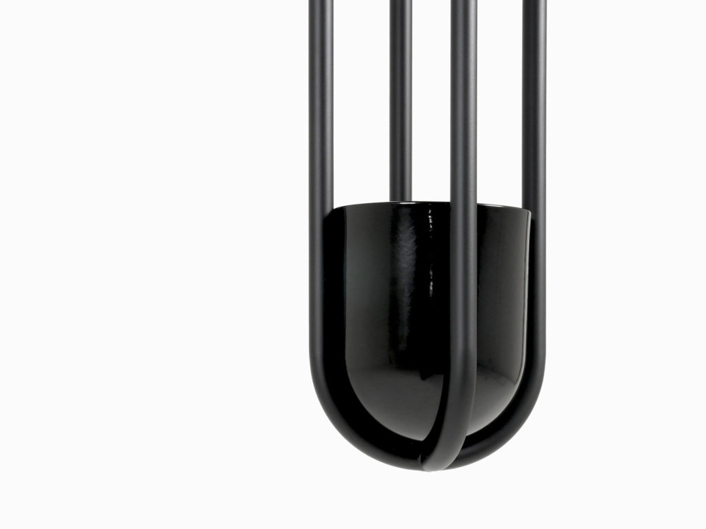Blumenampel Zascho Petkow, detail Vase PVC