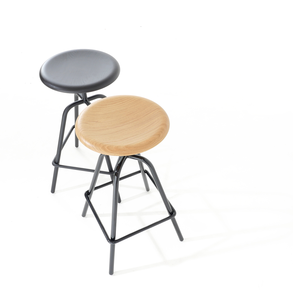 This stool is inspired by the designs and models of industrial furniture of the ’30s.Simple, clear and timeless, the tubular steel frame is secure and robust on 4 legs. With its simple appearance, can be used in almost any home or professional places. The seat is made of solid wood shaped to ensure the right comfort.Simple, clear and timeless, the tubular steel frame is secure and robust on 4 legs. With its simple appearance, can be used in almost any home or professional places. The seat is made of solid wood shaped to ensure the right comfort.Simple, clear and timeless, the tubular steel frame is secure and robust on 4 legs. With its simple appearance, can be used in almost any home or professional places. The seat is made of solid wood shaped to ensure the right comfort.