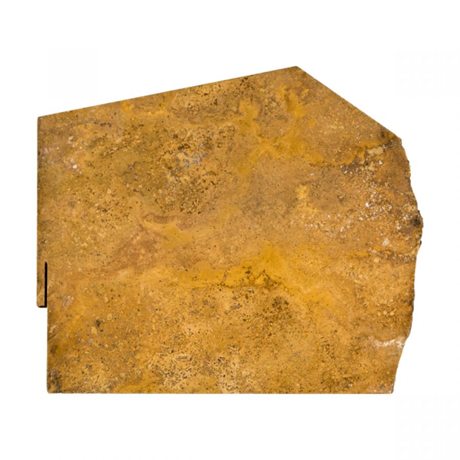 Petite Table d'angle Beistelltisch von Hervé Humbert für Atelier Haussmann Stein Nr.010 Unikat