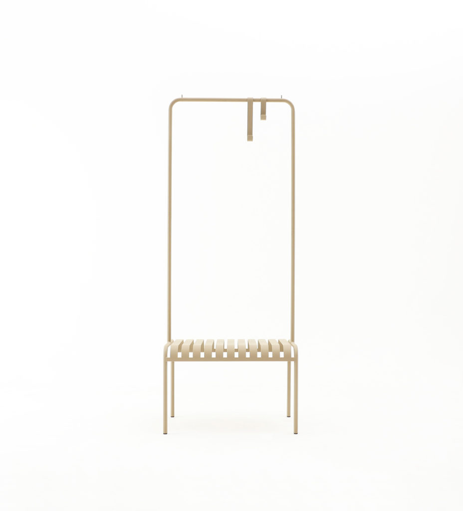 Garderobe Youtoo, klassisches Design,aus Rundrohr Pulverbeschichtet.